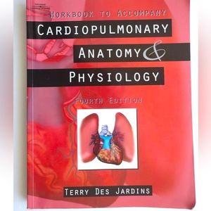 📚 Text Cardiopulmonary Anatomy & Physiology, 4th edition by Terry Des Jardins